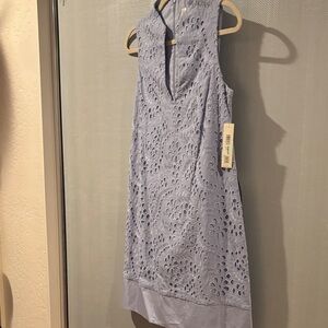 Eliza J for Nordstrom - NWT Blue Eyelet Dress